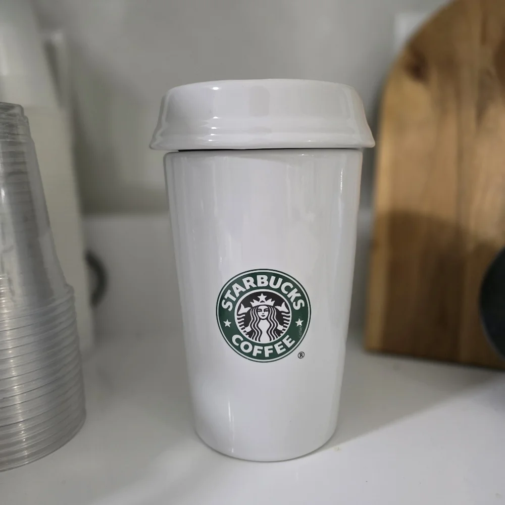 Vintage Starbucks Barista Coffee Canister, from the year 2000.